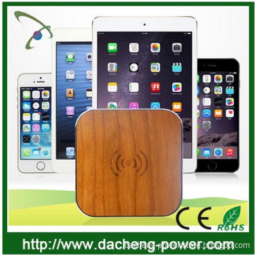 High-end imported wood wireless charger for iphone6